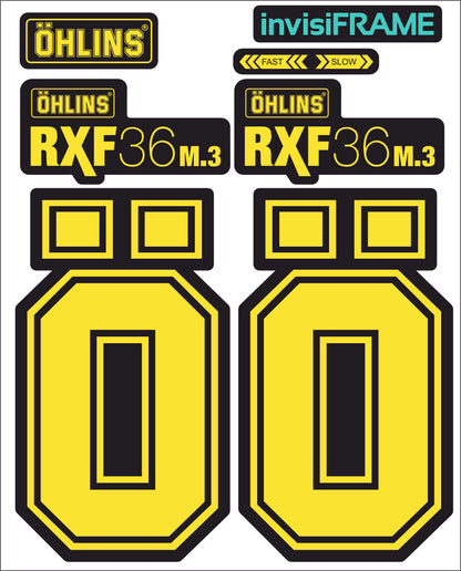Ohlins RXF 36 M.3 Fork Decals 2025