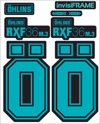 Ohlins RXF 36 M.3 Fork Decals 2025