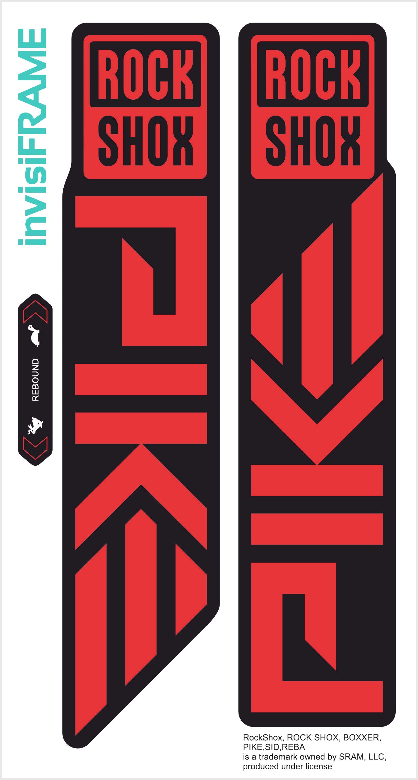 Rock Shox PIKE 2023 Decals