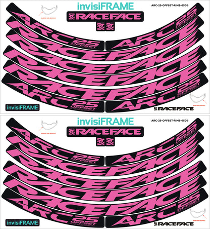 Raceface ARC 25 Offset 27.5 Decals