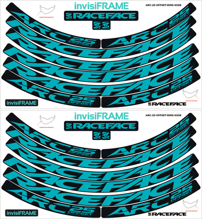 Raceface ARC 25 Offset 27.5 Decals