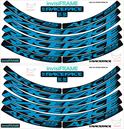 Raceface ARC 25 Offset 29er Decals