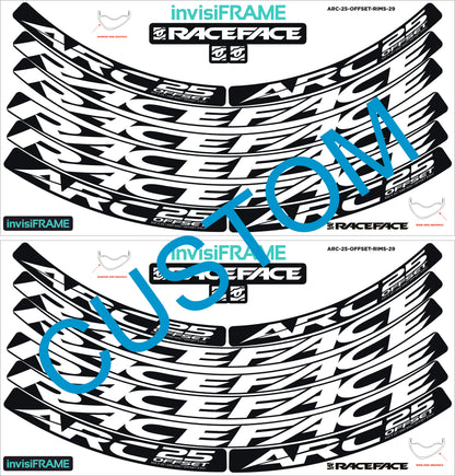 Raceface ARC 25 Offset 29er Decals
