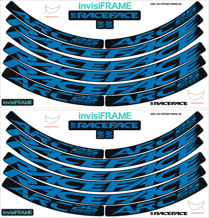 Raceface ARC 25 Offset 29er Decals