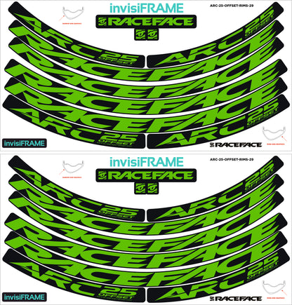 Raceface ARC 25 Offset 29er Decals
