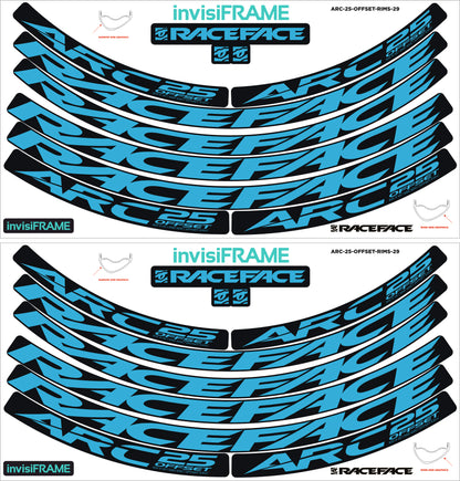 Raceface ARC 25 Offset 29er Decals