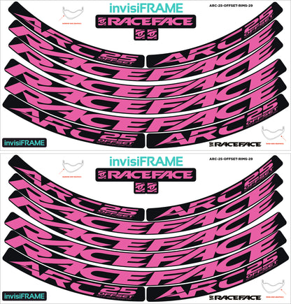 Raceface ARC 25 Offset 29er Decals