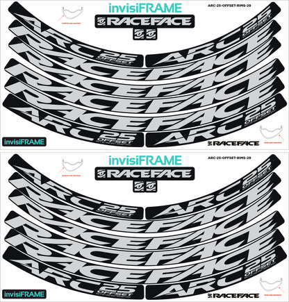 Raceface ARC 25 Offset 29er Decals