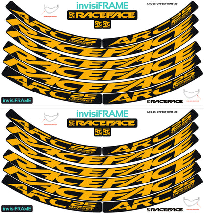 Raceface ARC 25 Offset 29er Decals