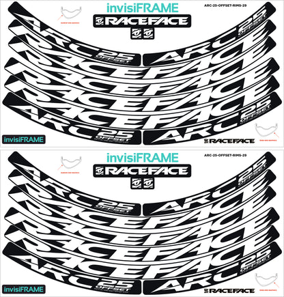 Raceface ARC 25 Offset 29er Decals