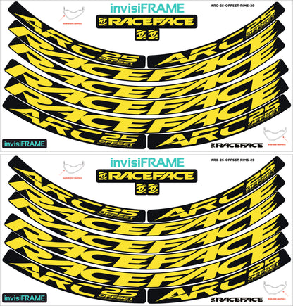 Raceface ARC 25 Offset 29er Decals