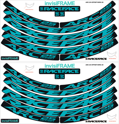 Raceface ARC 25 Offset 29er Decals