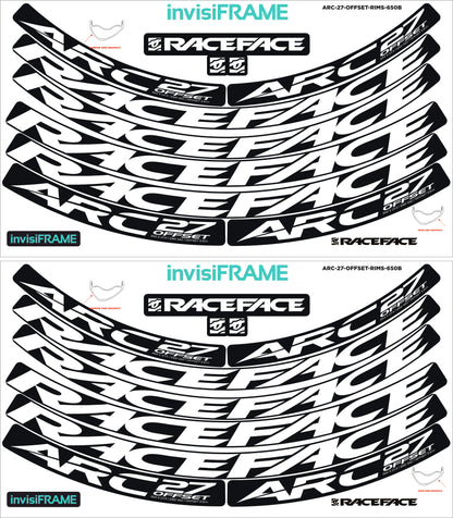 Raceface ARC 27 Offset 27.5 Decals