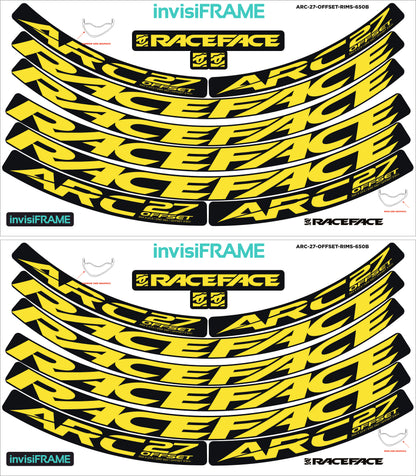 Raceface ARC 27 Offset 27.5 Decals