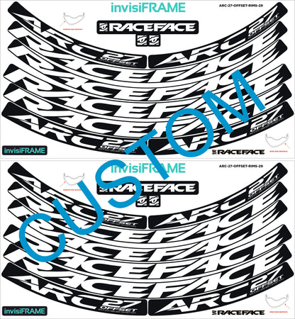 Raceface ARC 27 Offset 29er Decals