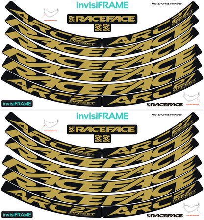 Raceface ARC 27 Offset 29er Decals