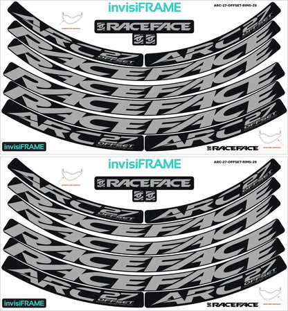 Raceface ARC 27 Offset 29er Decals