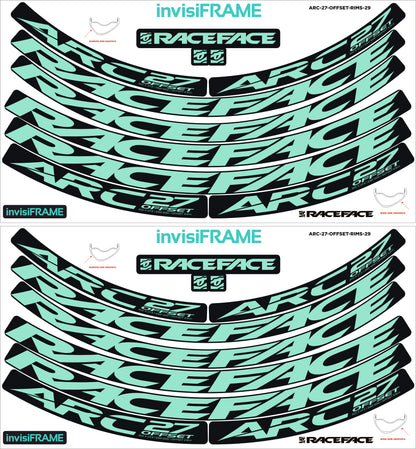 Raceface ARC 27 Offset 29er Decals