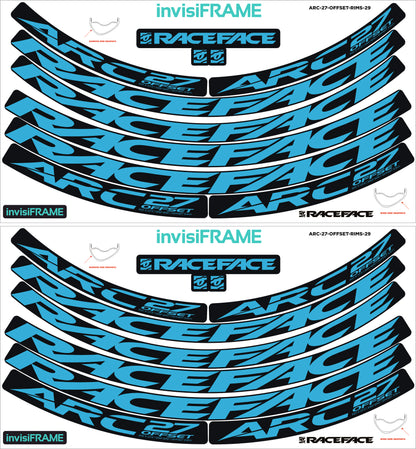 Raceface ARC 27 Offset 29er Decals