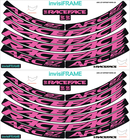 Raceface ARC 27 Offset 29er Decals
