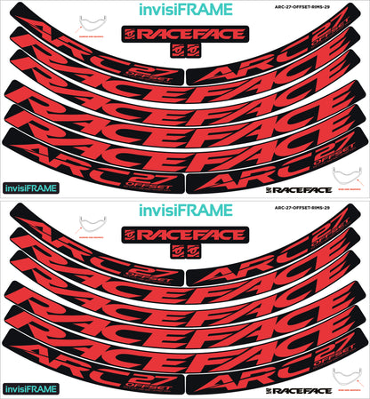 Raceface ARC 27 Offset 29er Decals