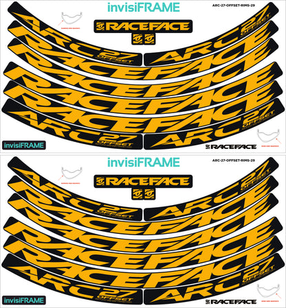 Raceface ARC 27 Offset 29er Decals
