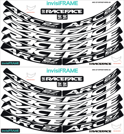 Raceface ARC 27 Offset 29er Decals