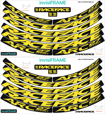 Raceface ARC 27 Offset 29er Decals