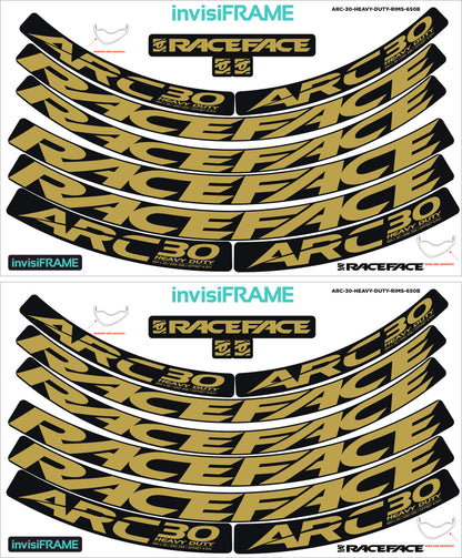 Raceface ARC 30 HD Offset 27.5 Decals