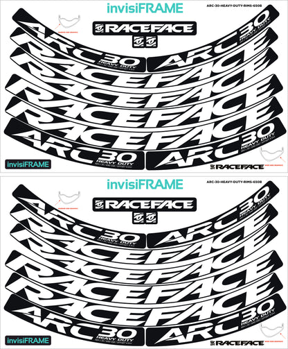 Raceface ARC 30 HD Offset 27.5 Decals