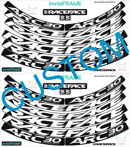 Raceface ARC 30 HD Offset 29er Decals