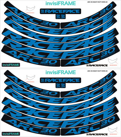 Raceface ARC 30 HD Offset 29er Decals