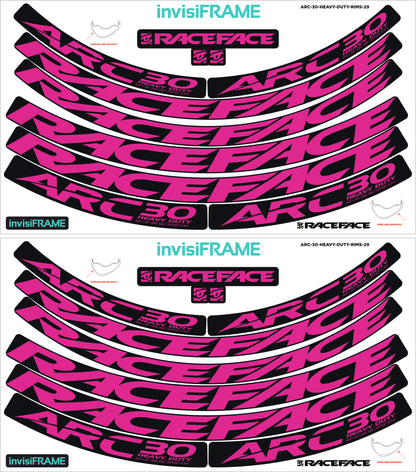 Raceface ARC 30 HD Offset 29er Decals