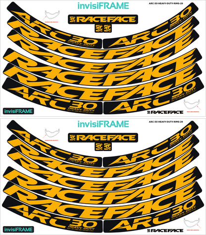 Raceface ARC 30 HD Offset 29er Decals