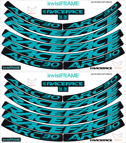 Raceface ARC 30 HD Offset 29er Decals