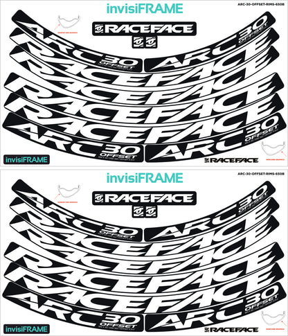 Raceface ARC 30 Offset 27.5 Decals