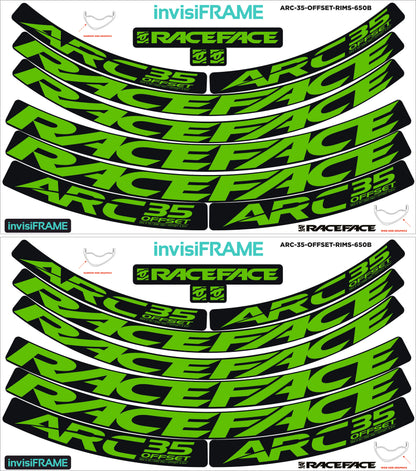 Raceface ARC 35 Offset 27.5 Decals