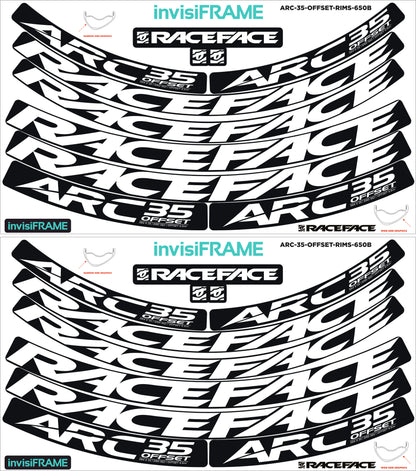 Raceface ARC 35 Offset 27.5 Decals