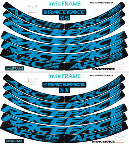 Raceface ARC 35 Offset 29er Decals
