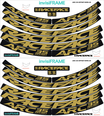 Raceface ARC 35 Offset 29er Decals