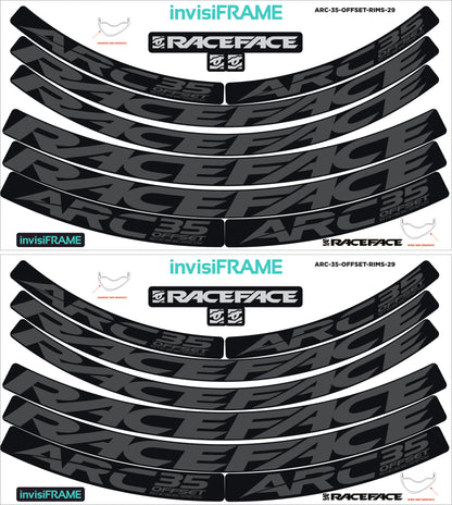 Raceface ARC 35 Offset 29er Decals