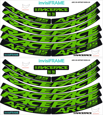 Raceface ARC 35 Offset 29er Decals