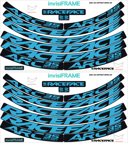 Raceface ARC 35 Offset 29er Decals