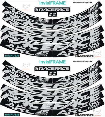 Raceface ARC 35 Offset 29er Decals