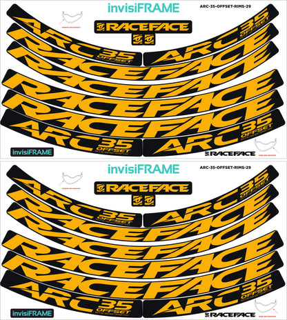 Raceface ARC 35 Offset 29er Decals