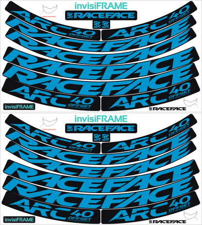 Raceface ARC 40 Offset 27.5 Decals