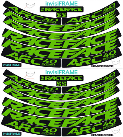 Raceface ARC 40 Offset 27.5 Decals
