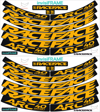 Raceface ARC 40 Offset 27.5 Decals