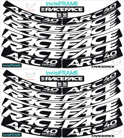 Raceface ARC 40 Offset 27.5 Decals