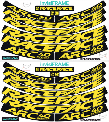 Raceface ARC 40 Offset 27.5 Decals